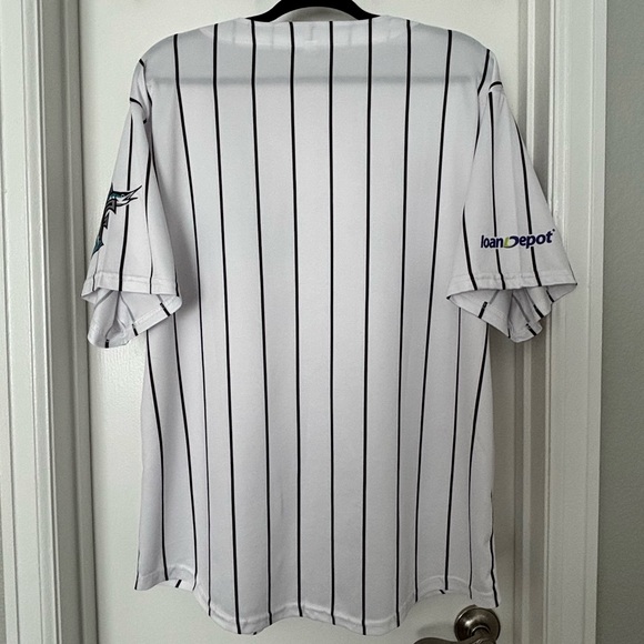 MLB • Los Marlins Classic Baseball Jersey - Adult Size XL - Collector’s Item - Picture 6 of 11